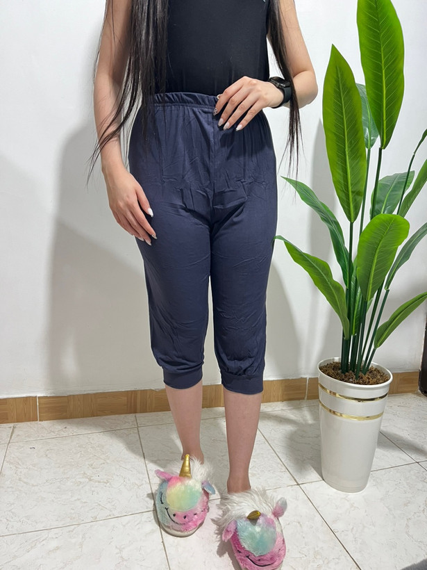 شلوارک زنانه ساده گیاهی خارجی