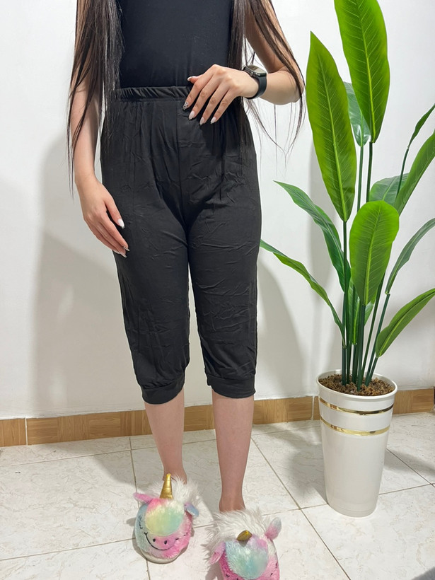 شلوارک زنانه ساده گیاهی خارجی