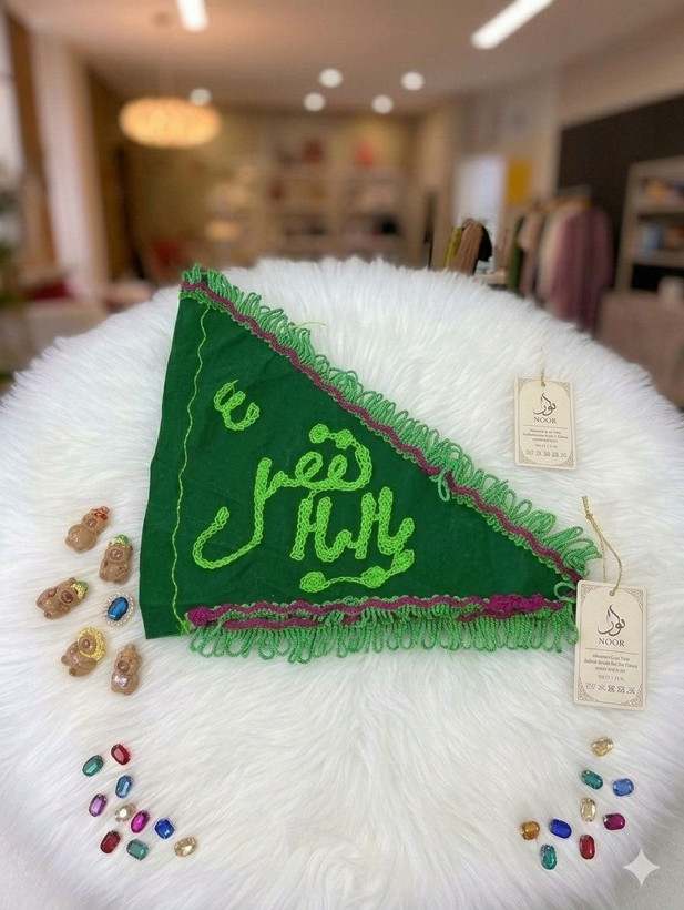 پرچم کوچک مخمل مدل 1