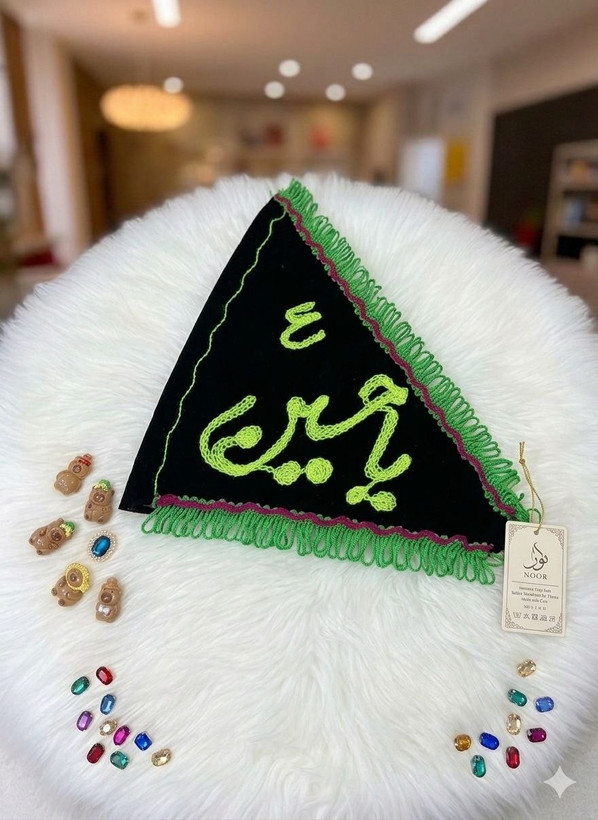 پرچم کوچک مخمل مدل 1