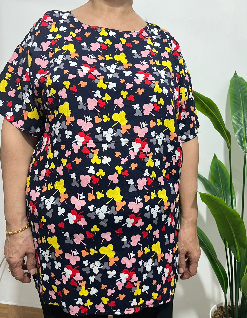 تیشرت نخی زنانه بزرگ